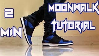 How to do the Moonwalk  Learn in 2 mins  Nishant Nair Tutorial [upl. by Ydnem]