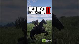 RED DEAD REDEMPTION 2  INVIDIA GEFORCE RTX  ULTRA REALISTIC GRAPHICS 4K shorts rdr2 viral yt [upl. by Zelde]