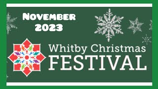 Whitby Christmas Market  2023 [upl. by Audrie]