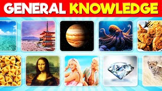 How Smart Are You 🤓 General Knowledge Quiz 🧠 50 Questions [upl. by Anerres]