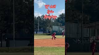 “A” drill spin long hop shorts shortstops john316 [upl. by Yedorb]