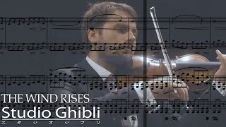 Nahoko I miss you  The Wind Rises  GRISSINI PROJECT with score [upl. by Aenehs]