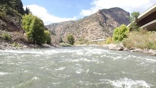 Blue Sky Adventures White Water Rafting Tour  Colorado River  Glenwood Srings CO [upl. by Evvy]