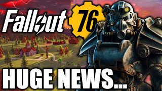 Fallout 76 Just Got BIG News [upl. by Lamok]