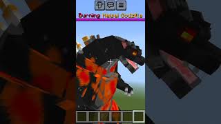 Burning Godzilla Heisei En Minecraft [upl. by Yeleen]