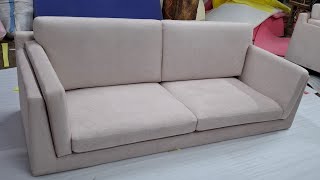 3 seater sofa new design loos cusions loos back loos seat [upl. by Ilil]