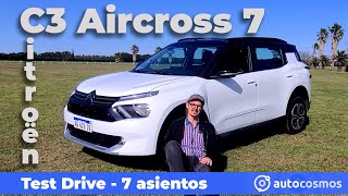 Test Drive nuevo Citroën C3 Aircross 7 asientos  Autocosmos [upl. by Christi]