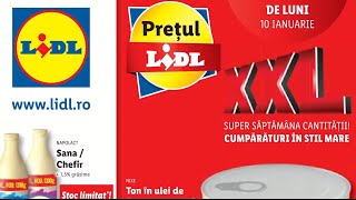 Catalog LIDL 10 Ianuarie 2022 Saptamana XXL Lidl Revista Lidl baby lorry [upl. by Alacim]