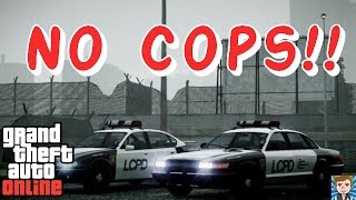 GTA 5 ONLINE  KEINE STERNE GLITCH  KEINE POLIZEI IM ONLINE MODUS  NO COP  KanderBol  German [upl. by Magulac409]