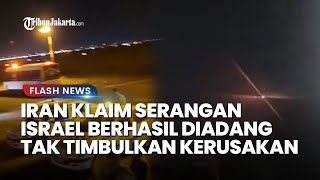 DETIKDETIK Dentuman Terdengar Iran Klaim Pertahanan Udara Mereka Aktif Hadang Drone Israel [upl. by Aicnerolf]