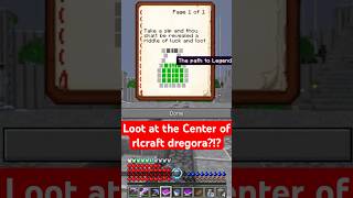 Weird loot in the Center minecraft gaming rlcraft rlcraftminecraft rlcraftdregora rlcraft2 [upl. by Maddis]