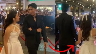 Donny Pangilinan and Belle Mariano Arrival at the Walk of Fame Eastwood City Exclusive 4KUHD [upl. by Lattonia]