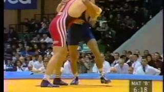 Leipold vs Buvaisar Saitiev 1997 WCh part 2 [upl. by Ztirf]