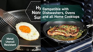 HexClad Hybrid Nonstick Fry Pan Set The Ultimate Kitchen Upgrade [upl. by Jilly417]