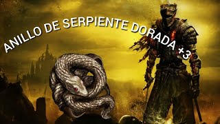 Como conseguir el ANILLO DE SERPIENTE DORADA CODICIOSA 3  Dark Souls 3 [upl. by Elleon]