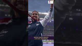 Preethi Pal won Bronze for India  Paralympics Athletics Highlights  JioCinema [upl. by Neenwahs]