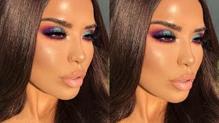 COLORFUL BUT CHIC MAKEUP TUTORIAL  iluvsarahii [upl. by Albie884]