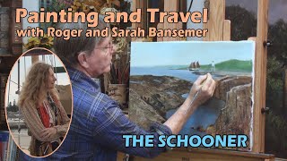 The Schooner  Painting and Travel [upl. by Ahusoj]