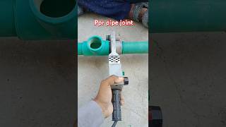 Ppr pipe jointppr pipe plumbing plumber pipingtips plumbingpipes piping pipeworks pipefitter [upl. by Nabroc]