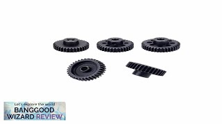 5PCS 48DP 33T 34T 35T 36T 37T Metal Pinion Motor Gear Review [upl. by Marciano]