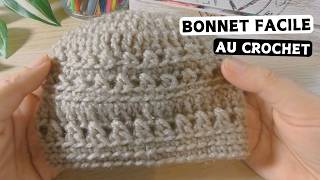 Faites Votre Premier Bonnet Au Crochet en 30 Minutes [upl. by Nawat387]