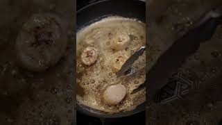 Poêlée de SaintJacques sur un lot Risotto au parmesan et champignons thermomix [upl. by Evetta]