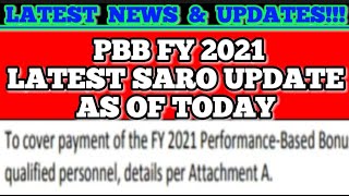 PBB 2021 LATEST DBM SARO UPDATE AS OF TODAY MARCH 30 2023  PERFORMANCEBASED BONUS PBB 2021 [upl. by Nerag734]