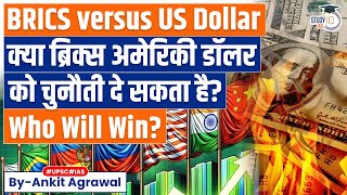 BRICS plans ‘MultiCurrency System’ to challenge US Dollar Dominance  Who will Win [upl. by Kappenne]