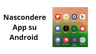 3 Come nascondere app su Android [upl. by Gambrell]