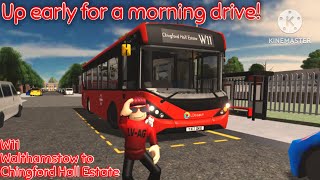 Up early for a morning drive  London and East The Return of IBus Announcements [upl. by Itnahsa]