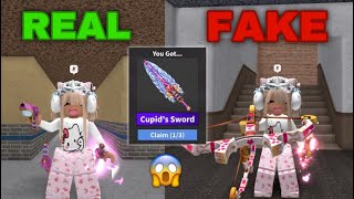 PLAY VALENTINES UPDATES IN FAKE MM2’s [upl. by Dnalevelc892]