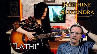 Josephine Alexandra  Lathi Guitar Cover  First Time Reacting To Just Amazing [upl. by Aliek998]