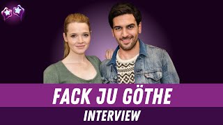 Elyas MBarek und Karoline Herfurth Fack ju Göhte Interview [upl. by Ailee976]