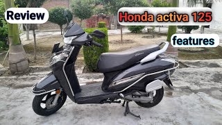 Honda activa 125cc best scooty milega features price in हिंदी [upl. by Gebhardt]