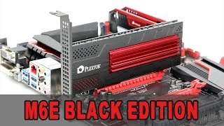 Review Plextor M6e Black Edition 256GB  Unboxing amp Review DeutschGerman [upl. by Myrna886]