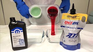 Mopar ZF 8amp9 Speed VS AMSOIL FUELEFFICIENT ATF Cold Flow Test [upl. by Labannah]