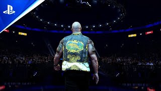 WWE THE ROCK ENTRANCE 2024  WWE 2K24 [upl. by Pubilis232]