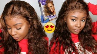 How To Dye 360 Lace Wig At Home  From Black to Golden Bronze  OMGHERHAIR [upl. by Leong]