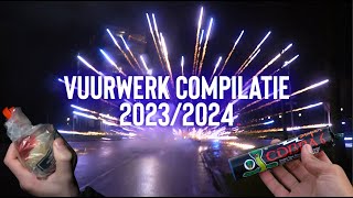 VUURWERK COMPILATIE 20232024  OUDJAARSDAG [upl. by Zadoc653]