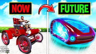 Franklin Upgrading PRESENT CARS To RARE FUTURE CARS In GTA 5  SHINCHAN and CHOP [upl. by Tavi787]