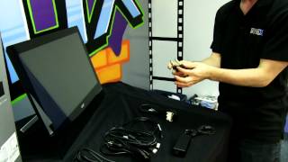 Acer T232HL Touchscreen Windows 8 Ready IPS LCD Monitor Unboxing amp First Look Linus [upl. by Sew]