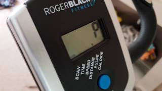 How to fix the speed  distance sensor on a Roger Black exercise bike [upl. by Eanwahs]