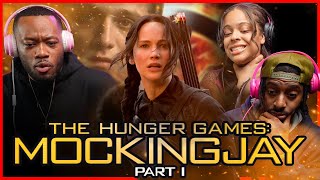 FINALLY WATCHING The Hunger Games Mockingjay PART 1  MOVIE REACTION REVIEW…OMG 🤯 [upl. by Riobard385]