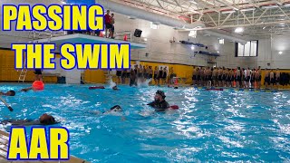 NAVY BOOT CAMP PASSING THE SWIM [upl. by Socem]