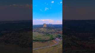 Devils Tower flight devils tower flight wyoming [upl. by Rialc]