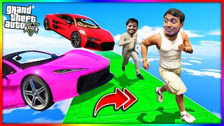 Cars VS Runners in GTA 5 [upl. by Llerrad]