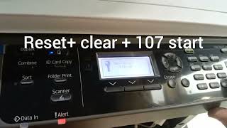 How to remove SC54300 SC Reset of RICOH Machine [upl. by Heall915]