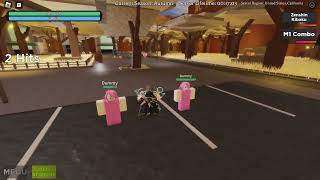 bomu bomu no mi 96 damage combo sakura stand roblox [upl. by Asilem746]