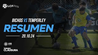 Resumen Temperley vs Bichos 201024 [upl. by Geis426]