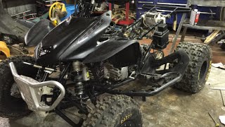 Trx450r  Taking Carb OffI Guess [upl. by Hennebery144]